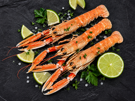 Gekookte langoustines (250g)