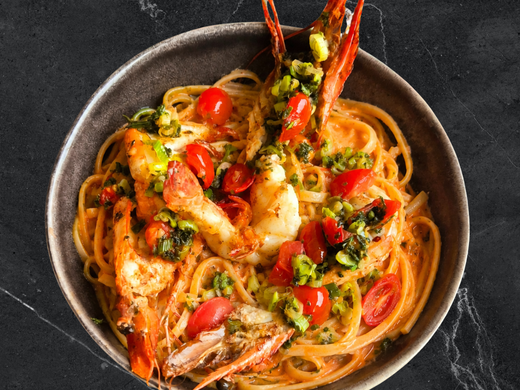 Pasta reuzegambas