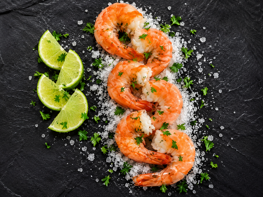 Gekookte scampi (250g)
