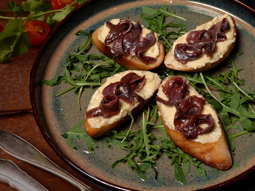 Bruschette Alice e Burro