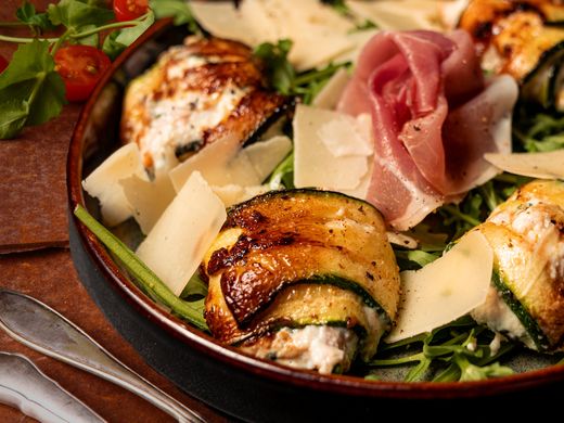 Suggestie: Involtini di Zucchine