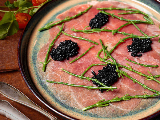 Suggestie: Carpaccio di Tonno