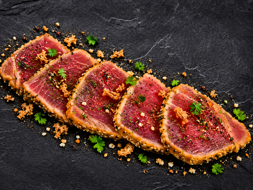 Tataki van tonijn (100g)