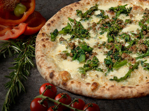Suggestie: Pizza Salsiccia e Cime di Rapa