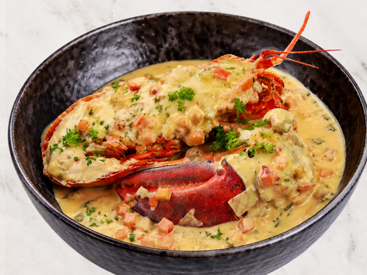 Babykreeft à la nage