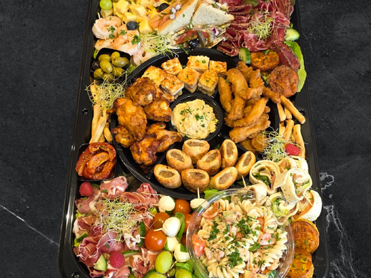 Gemengde streetfoodschotel